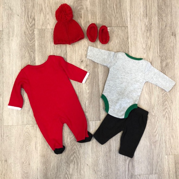 Baby’s first Christmas outfit bundle - Picture 8 of 8